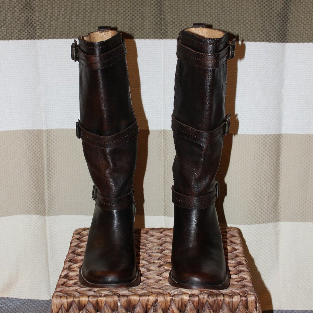 Frye Leather Heeled Boots